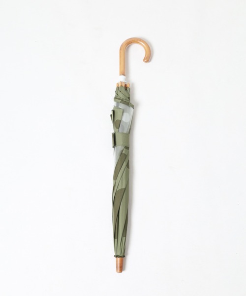 392 plusm（サンキューニプリュスエム）の「392PLUSM KIDS UMBRELLA 45 サンキューニプリュスエム キッズアンブレラ（長傘・キッズ・ブルー系3/ベージュ系5/ブラウン系1/カーキ系2/ネイビー系2/ブラック系2・45cm）」の11枚目の写真