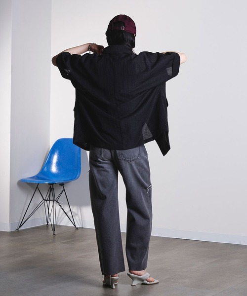 ROSE BUD(ローズバッド)の「S/S JACKET(テーラードジャケット・レディース・ブラック/ベージュ/ブラウン・ONE SIZE)」の18枚目の写真