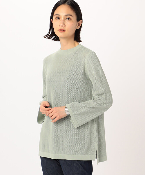 COMME CA(コムサ)の「〔 Sサイズ 〕【ツインニット 】コットンダルストレッチ(アンサンブル・レディース・ミント・5号)」の14枚目の写真