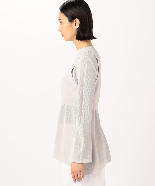 COMME CA(コムサ)の「〔 Sサイズ 〕【ツインニット 】コットンダルストレッチ(アンサンブル・レディース・ミント・5号)」の16枚目の写真