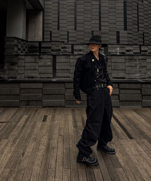 PITCHBLACK(ピッチブラック)の「EYELET CROSS POCKET PANTS (BLACK)(デニムパンツ・メンズ・その他・SMALL/MEDIUM/LARGE/X-LARGE)」の13枚目の写真