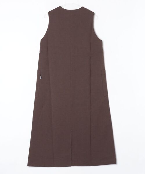 THOUSAND MILE（サウザンドマイル）の「[L's]SLEEVELESS OP DOUBLE WEAVE/スリーブレス ワンピース（ワンピース・レディース・ブラウン/ブラック/チャコールグレー・FREE）」の14枚目の写真