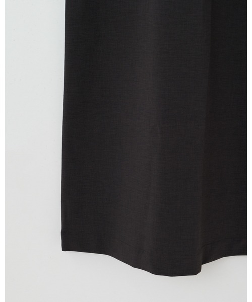 THOUSAND MILE（サウザンドマイル）の「[L's]SLEEVELESS OP DOUBLE WEAVE/スリーブレス ワンピース（ワンピース・レディース・ブラウン/ブラック/チャコールグレー・FREE）」の9枚目の写真