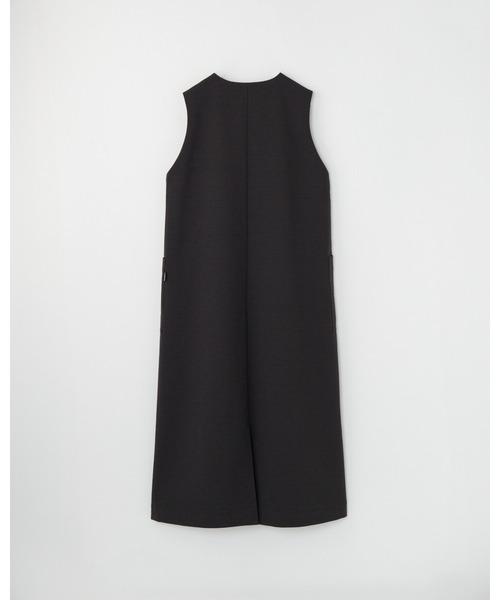 THOUSAND MILE（サウザンドマイル）の「[L's]SLEEVELESS OP DOUBLE WEAVE/スリーブレス ワンピース（ワンピース・レディース・ブラウン/ブラック/チャコールグレー・FREE）」の4枚目の写真