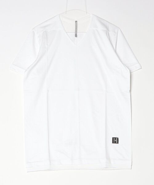 FranCisT_MOR.K.S.（フランシストモークス）の「FranCisT_MOR.K.S./フランシスト モークス/Lyyocel Cotton V-TEE（Tシャツ/カットソー・メンズ・グレー/ホワイト/チャコールグレー・3/2/4）」の2枚目の写真