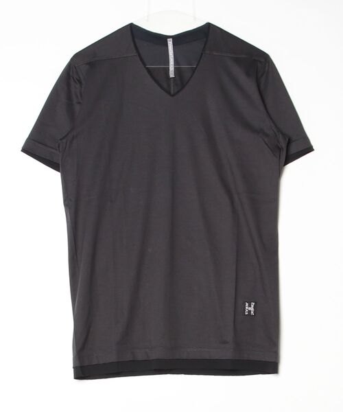 FranCisT_MOR.K.S.（フランシストモークス）の「FranCisT_MOR.K.S./フランシスト モークス/Lyyocel Cotton V-TEE（Tシャツ/カットソー・メンズ・グレー/ホワイト/チャコールグレー・3/2/4）」の3枚目の写真