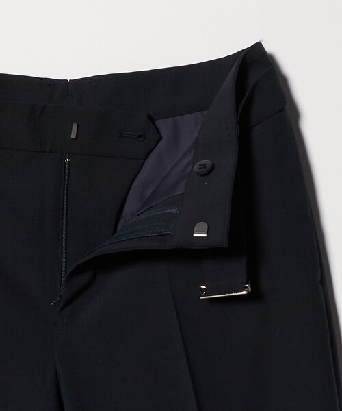 H　BEAUTY&YOUTH UNITED ARROWS（エイチビューティーアンドユースユナイテッドアローズ）の「＜H＞トロピカルクロス スリムストレート トラウザーズ（その他パンツ・レディース・グレー系/ネイビー・S/M）」の9枚目の写真