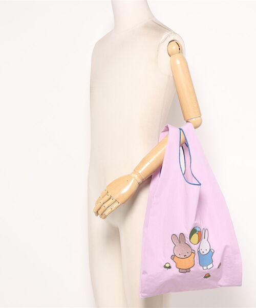 Dick Bruna(ディックブルーナ)の「BRUNA MOTIF EMBROIDERY ショッピングバッグ(エコバッグ/サブバッグ・レディース・ピンク/グレー/ベージュ/ブルー・FREE)」の22枚目の写真