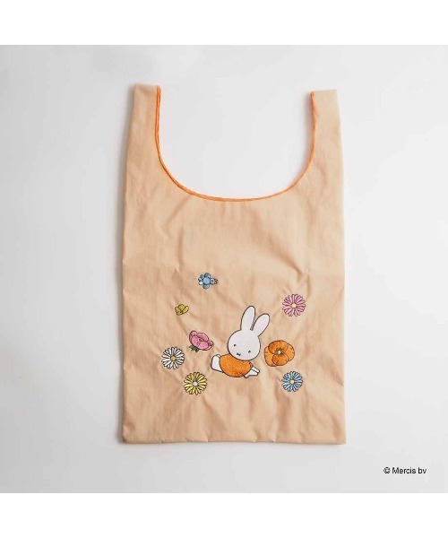 Dick Bruna(ディックブルーナ)の「BRUNA MOTIF EMBROIDERY ショッピングバッグ(エコバッグ/サブバッグ・レディース・ピンク/グレー/ベージュ/ブルー・FREE)」の10枚目の写真