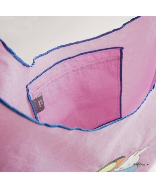 Dick Bruna(ディックブルーナ)の「BRUNA MOTIF EMBROIDERY ショッピングバッグ(エコバッグ/サブバッグ・レディース・ピンク/グレー/ベージュ/ブルー・FREE)」の18枚目の写真