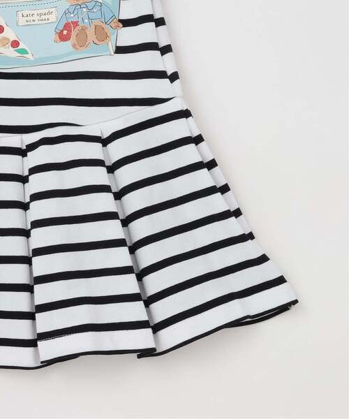 kate spade new york kids（ケイトスペードニューヨーク）の「トロンプルイユフルーツチャームバッグワンピース（ワンピース・キッズ・ブラック/スモークピンク・140cm/130cm/120cm/110cm/100cm/150cm/160cm/90cm）」の14枚目の写真