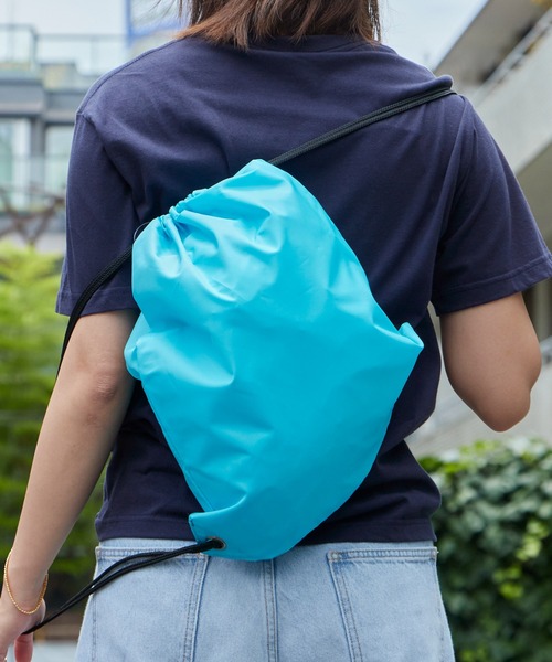 ROOPTOKYO（ループトウキョウ）の「bagbase Premium gymsac ジムサック ナップサック メンズ 2026年 夏 夏物（エコバッグ/サブバッグ・メンズ・ブラック/グレー/シルバー/パープル/ライム/フューシャピンク/イエロー/ライトピンク/レッド/ダークグリーン/オレンジ/ライトブルー/ホワイト/ブルー系その他/スカイブルー/ライトグレー/ブルー/ネイビー/イエロー系その他/バーガンディー/ケリーグリーン/ロイヤルブルー/オレンジ系その他/カーキ/チャコール・FREE）」の14枚目の写真