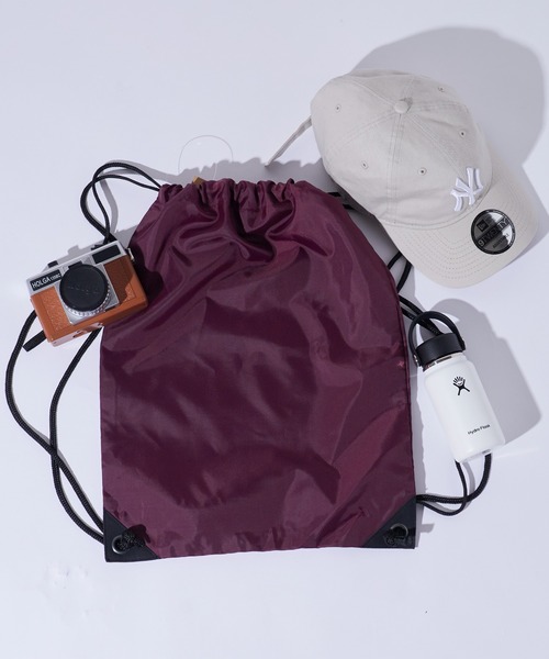 ROOPTOKYO（ループトウキョウ）の「bagbase Premium gymsac ジムサック ナップサック メンズ 2026年 夏 夏物（エコバッグ/サブバッグ・メンズ・ブラック/グレー/シルバー/パープル/ライム/フューシャピンク/イエロー/ライトピンク/レッド/ダークグリーン/オレンジ/ライトブルー/ホワイト/ブルー系その他/スカイブルー/ライトグレー/ブルー/ネイビー/イエロー系その他/バーガンディー/ケリーグリーン/ロイヤルブルー/オレンジ系その他/カーキ/チャコール・FREE）」の22枚目の写真