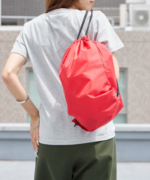 ROOPTOKYO（ループトウキョウ）の「bagbase Premium gymsac ジムサック ナップサック メンズ 2026年 夏 夏物（エコバッグ/サブバッグ・メンズ・ブラック/グレー/シルバー/パープル/ライム/フューシャピンク/イエロー/ライトピンク/レッド/ダークグリーン/オレンジ/ライトブルー/ホワイト/ブルー系その他/スカイブルー/ライトグレー/ブルー/ネイビー/イエロー系その他/バーガンディー/ケリーグリーン/ロイヤルブルー/オレンジ系その他/カーキ/チャコール・FREE）」の21枚目の写真