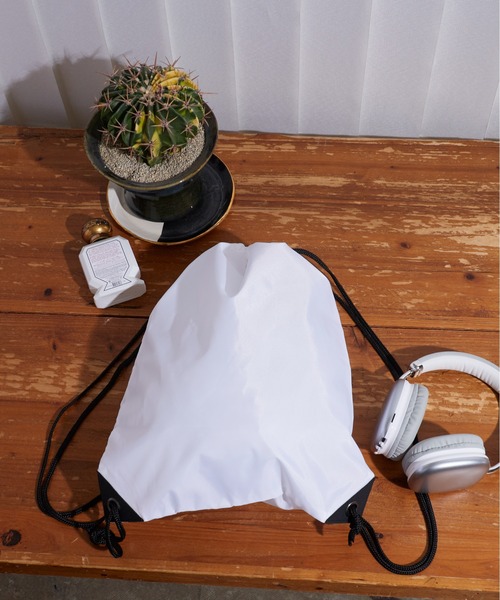 ROOPTOKYO（ループトウキョウ）の「bagbase Premium gymsac ジムサック ナップサック メンズ 2026年 夏 夏物（エコバッグ/サブバッグ・メンズ・ブラック/グレー/シルバー/パープル/ライム/フューシャピンク/イエロー/ライトピンク/レッド/ダークグリーン/オレンジ/ライトブルー/ホワイト/ブルー系その他/スカイブルー/ライトグレー/ブルー/ネイビー/イエロー系その他/バーガンディー/ケリーグリーン/ロイヤルブルー/オレンジ系その他/カーキ/チャコール・FREE）」の2枚目の写真