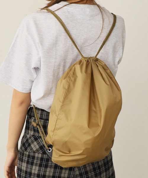 ROOPTOKYO（ループトウキョウ）の「bagbase Premium gymsac ジムサック ナップサック メンズ 2026年 夏 夏物（エコバッグ/サブバッグ・メンズ・ブラック/グレー/シルバー/パープル/ライム/フューシャピンク/イエロー/ライトピンク/レッド/ダークグリーン/オレンジ/ライトブルー/ホワイト/ブルー系その他/スカイブルー/ライトグレー/ブルー/ネイビー/イエロー系その他/バーガンディー/ケリーグリーン/ロイヤルブルー/オレンジ系その他/カーキ/チャコール・FREE）」の7枚目の写真