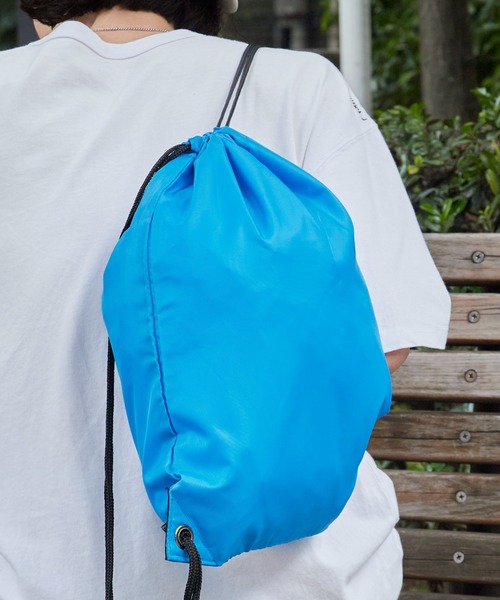 ROOPTOKYO（ループトウキョウ）の「bagbase Premium gymsac ジムサック ナップサック メンズ 2026年 夏 夏物（エコバッグ/サブバッグ・メンズ・ブラック/グレー/シルバー/パープル/ライム/フューシャピンク/イエロー/ライトピンク/レッド/ダークグリーン/オレンジ/ライトブルー/ホワイト/ブルー系その他/スカイブルー/ライトグレー/ブルー/ネイビー/イエロー系その他/バーガンディー/ケリーグリーン/ロイヤルブルー/オレンジ系その他/カーキ/チャコール・FREE）」の13枚目の写真