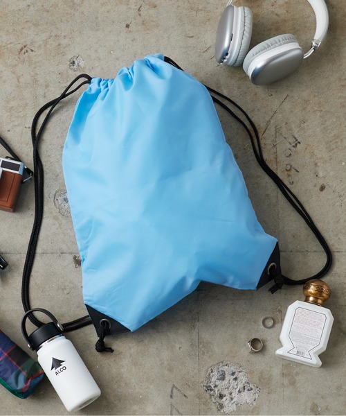 ROOPTOKYO（ループトウキョウ）の「bagbase Premium gymsac ジムサック ナップサック メンズ 2026年 夏 夏物（エコバッグ/サブバッグ・メンズ・ブラック/グレー/シルバー/パープル/ライム/フューシャピンク/イエロー/ライトピンク/レッド/ダークグリーン/オレンジ/ライトブルー/ホワイト/ブルー系その他/スカイブルー/ライトグレー/ブルー/ネイビー/イエロー系その他/バーガンディー/ケリーグリーン/ロイヤルブルー/オレンジ系その他/カーキ/チャコール・FREE）」の11枚目の写真