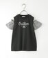 ikka（イッカ）の「袖チェックロープロゴプリントTシャツ（120~160cm）（Tシャツ/カットソー・120）」