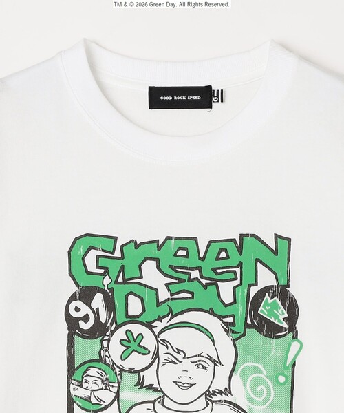 GOOD ROCK SPEED（グッドロックスピード）の「GOOD ROCK SPEED: ミュージック グラフィック プリント バンド Tシャツ 26SS◇（Tシャツ/カットソー・メンズ・ホワイト系その他2/ホワイト系その他3/ホワイト系その他・LARGE/MEDIUM/X-LARGE）」の4枚目の写真