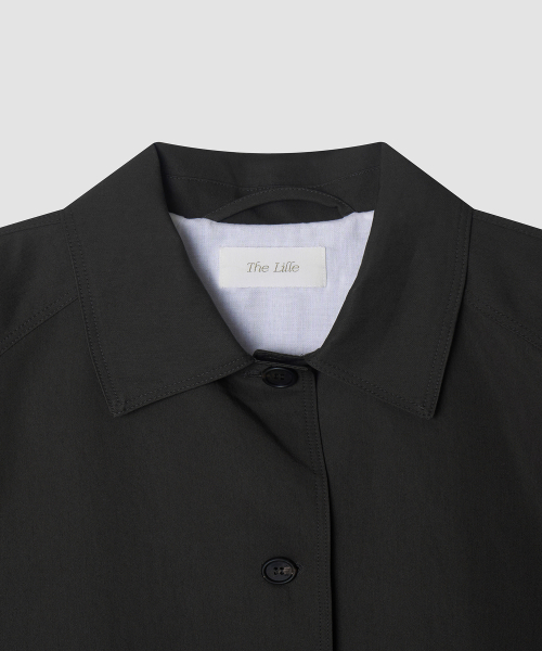 THE LILLE(ザ リル)の「Two-way Belted Trench Coat_Charcoal(その他アウター・レディース・その他・FREE)」の4枚目の写真