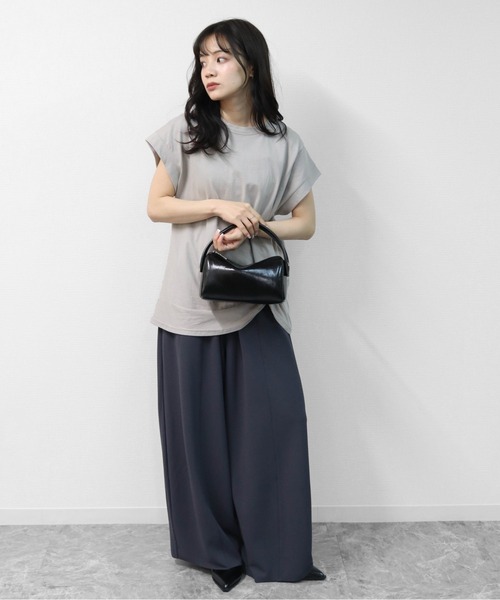 THE CELL.（ザセルドット）の「ダブルハンドル MINIボストン　DOUBLE HANDLE MINI BOSTON BAG（ハンドバッグ・レディース・オフホワイト/ブラック/ブラウン・FREE）」の9枚目の写真