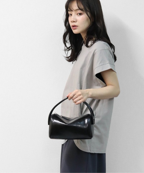 THE CELL.（ザセルドット）の「ダブルハンドル MINIボストン　DOUBLE HANDLE MINI BOSTON BAG（ハンドバッグ・レディース・オフホワイト/ブラック/ブラウン・FREE）」の8枚目の写真