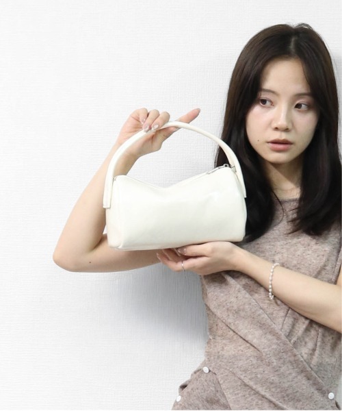 THE CELL.（ザセルドット）の「ダブルハンドル MINIボストン　DOUBLE HANDLE MINI BOSTON BAG（ハンドバッグ・レディース・オフホワイト/ブラック/ブラウン・FREE）」の16枚目の写真