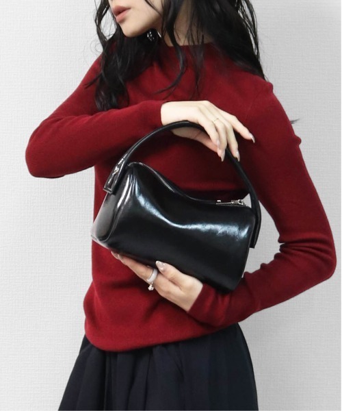 THE CELL.（ザセルドット）の「ダブルハンドル MINIボストン　DOUBLE HANDLE MINI BOSTON BAG（ハンドバッグ・レディース・オフホワイト/ブラック/ブラウン・FREE）」の15枚目の写真