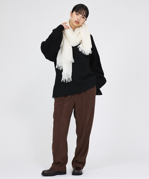 FORTUNA HOMME(フォルトゥナオム)の「【FORTUNA/フォルトゥナ】ECOTECコーデュロイEASYパンツ/ユニセックス / FHPT-0170(その他パンツ・メンズ・ブラウン/ブラック・L/M)」の22枚目の写真
