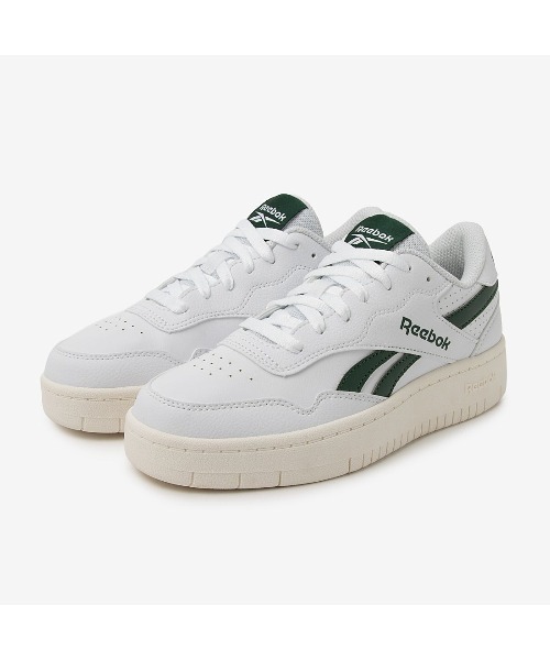 Reebok(リーボック)の「BB 1000 ダブル / REEBOK BB 1000 DOUBLE SA(スニーカー・レディース・ホワイト×グリーン/ホワイト×ピンク・22.5cm/24.5cm/23.5cm/23.0cm/22.0cm/26.0cm/25.5cm/25.0cm/24.0cm)」の3枚目の写真