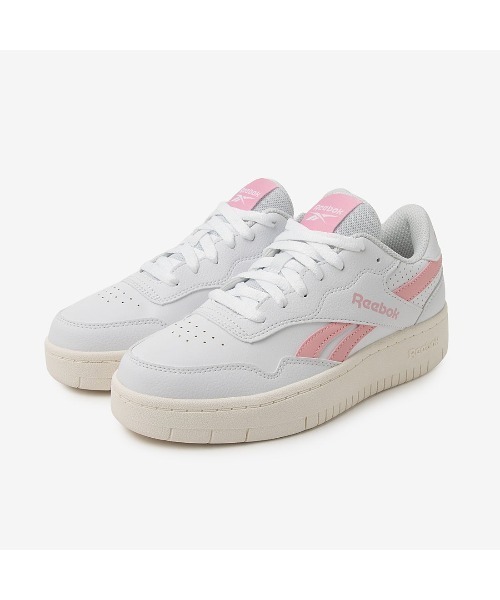 Reebok(リーボック)の「BB 1000 ダブル / REEBOK BB 1000 DOUBLE SA(スニーカー・レディース・ホワイト×グリーン/ホワイト×ピンク・22.5cm/24.5cm/23.5cm/23.0cm/22.0cm/26.0cm/25.5cm/25.0cm/24.0cm)」の8枚目の写真