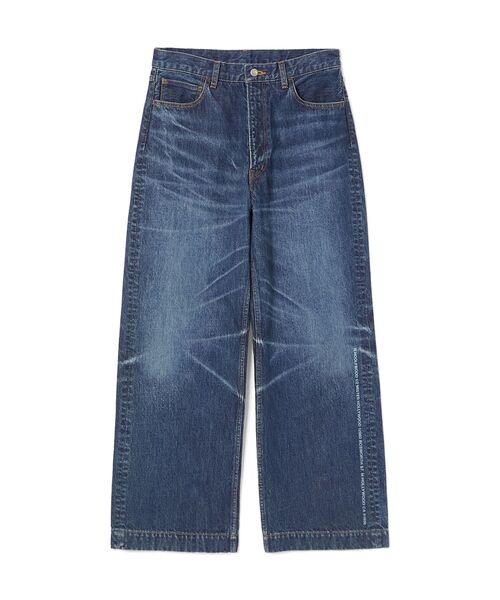 N.HOOLYWOOD WIDE DENIM PANTS ブルー　36 N.HOOLYWOOD｜エヌ.ハリウッドのデニムパンツ（ブルー・ネイビー/青色