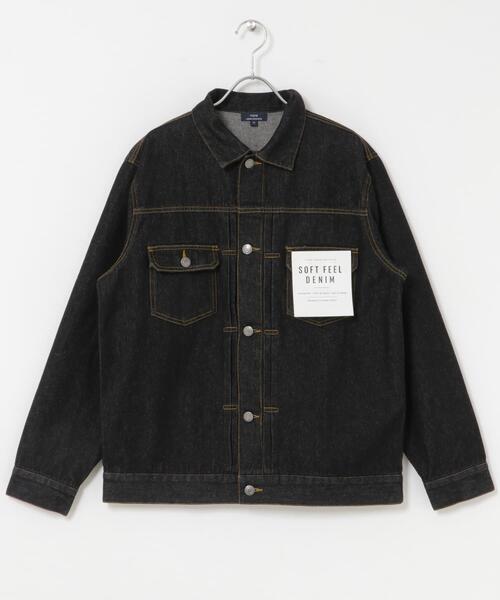 ITEMS URBANRESEARCH(アイテムズ アーバンリサーチ)の「『セットアップ対応』SOFT FEEL DENIM 2NDジャケット(デニムジャケット・メンズ・ブラック/グレー/インディゴブルー・MEDIUM/LARGE)」の20枚目の写真