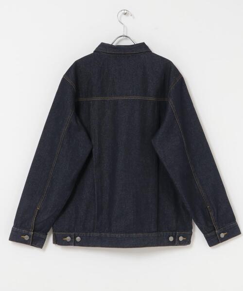 ITEMS URBANRESEARCH(アイテムズ アーバンリサーチ)の「『セットアップ対応』SOFT FEEL DENIM 2NDジャケット(デニムジャケット・メンズ・ブラック/グレー/インディゴブルー・MEDIUM/LARGE)」の5枚目の写真