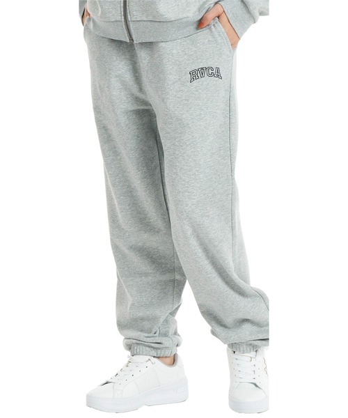 RVCA(ルーカ)の「RVCA/ルーカ ロングパンツ BG044701(スウェットパンツ・レディース・ヘザーグレー・S)」の1枚目の写真