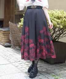 axes femme（アクシーズファム）の「彼岸花柄SK（スカート）」