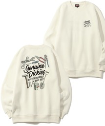 Dickies（ディッキーズ）の「【GENUINE DICKIES ジェニュインディッキーズ】 アソート 裏起毛 刺繍&プリント クルーネック 長袖 トレーナー（スウェット）」