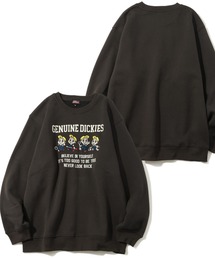 Dickies（ディッキーズ）の「【GENUINE DICKIES ジェニュインディッキーズ】 アソート 裏起毛 刺繍&プリント クルーネック 長袖 トレーナー（スウェット）」