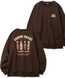 Dickies（ディッキーズ）の「【GENUINE DICKIES ジェニュインディッキーズ】 アソート 裏起毛 刺繍&プリント クルーネック 長袖 トレーナー（スウェット）」
