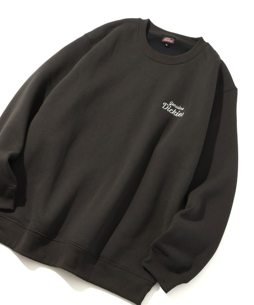Dickies(ディッキーズ)の「【GENUINE DICKIES/ジェニュインディッキーズ】 アソート 裏起毛 刺繍&プリント クルーネック 長袖 トレーナー(スウェット・メンズ・ネイビー/ホワイト系1/ホワイト系3/ホワイト系4/ブラック系1/ブラック系2/ブラック系3/ブラック系4/ライトグレー系1/ライトグレー系2/ブラウン系1/ブラウン系2/ブラウン系3/ベージュ系1/ベージュ系2/ホワイト系2・M/L/XL)」の20枚目の写真