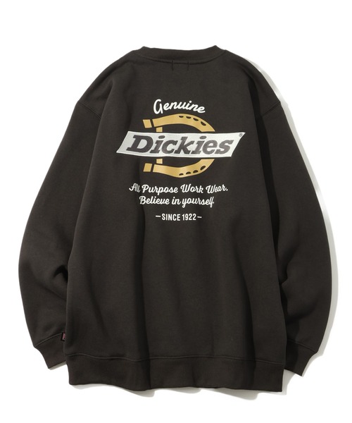 Dickies(ディッキーズ)の「【GENUINE DICKIES/ジェニュインディッキーズ】 アソート 裏起毛 刺繍&プリント クルーネック 長袖 トレーナー(スウェット・メンズ・ネイビー/ホワイト系1/ホワイト系3/ホワイト系4/ブラック系1/ブラック系2/ブラック系3/ブラック系4/ライトグレー系1/ライトグレー系2/ブラウン系1/ブラウン系2/ブラウン系3/ベージュ系1/ベージュ系2/ホワイト系2・M/L/XL)」の17枚目の写真