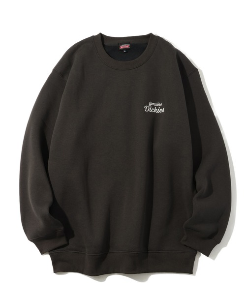 Dickies(ディッキーズ)の「【GENUINE DICKIES/ジェニュインディッキーズ】 アソート 裏起毛 刺繍&プリント クルーネック 長袖 トレーナー(スウェット・メンズ・ネイビー/ホワイト系1/ホワイト系3/ホワイト系4/ブラック系1/ブラック系2/ブラック系3/ブラック系4/ライトグレー系1/ライトグレー系2/ブラウン系1/ブラウン系2/ブラウン系3/ベージュ系1/ベージュ系2/ホワイト系2・M/L/XL)」の18枚目の写真