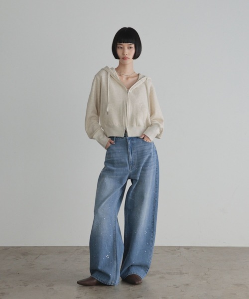 LOWRYS FARM(ローリーズファーム)の「アソートデコレーションデニム 1067725(デニムパンツ・レディース・ブルー系その他/ブルー系その他5/ブルー系その他6/ブラック系その他・SMALL/MEDIUM/LARGE)」の15枚目の写真