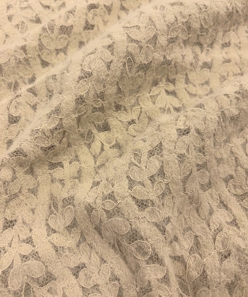 MILAE（ミレ）の「花柄モチーフ総レースブラウス（シャツ/ブラウス・レディース・ライトベージュ・S/M/L）」の15枚目の写真