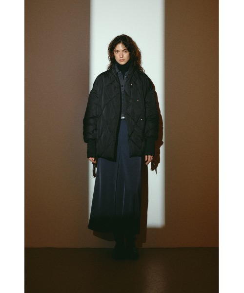 RIM.ARK(リムアーク)の「【26FW OUTER PRE ORDER】Dolman short down(ドルマン ショート ダウン)(テーラードジャケット・レディース・ブラック/グレイッシュベージュ/アイボリー・FREE)」の20枚目の写真