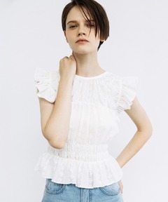La Plage Peplum Top（その他トップス）｜Her lip to（ハーリップ
