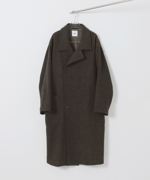 EDIFICE（エディフィス）の「Hedie.+ British Tweed Coat（その他アウター・メンズ・カーキ・2/3）」の5枚目の写真