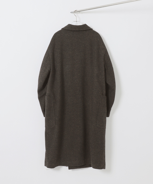 EDIFICE（エディフィス）の「Hedie.+ British Tweed Coat（その他アウター・メンズ・カーキ・2/3）」の6枚目の写真