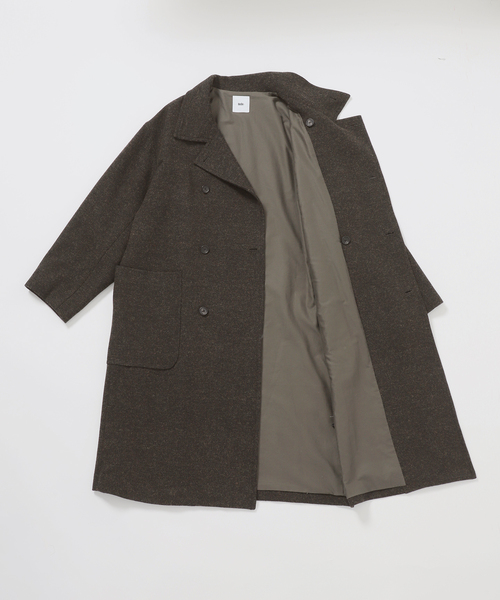 EDIFICE（エディフィス）の「Hedie.+ British Tweed Coat（その他アウター・メンズ・カーキ・2/3）」の8枚目の写真